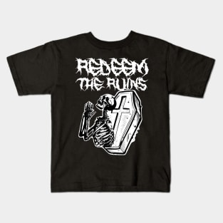 Redeem The Ruins Coffin Kids T-Shirt